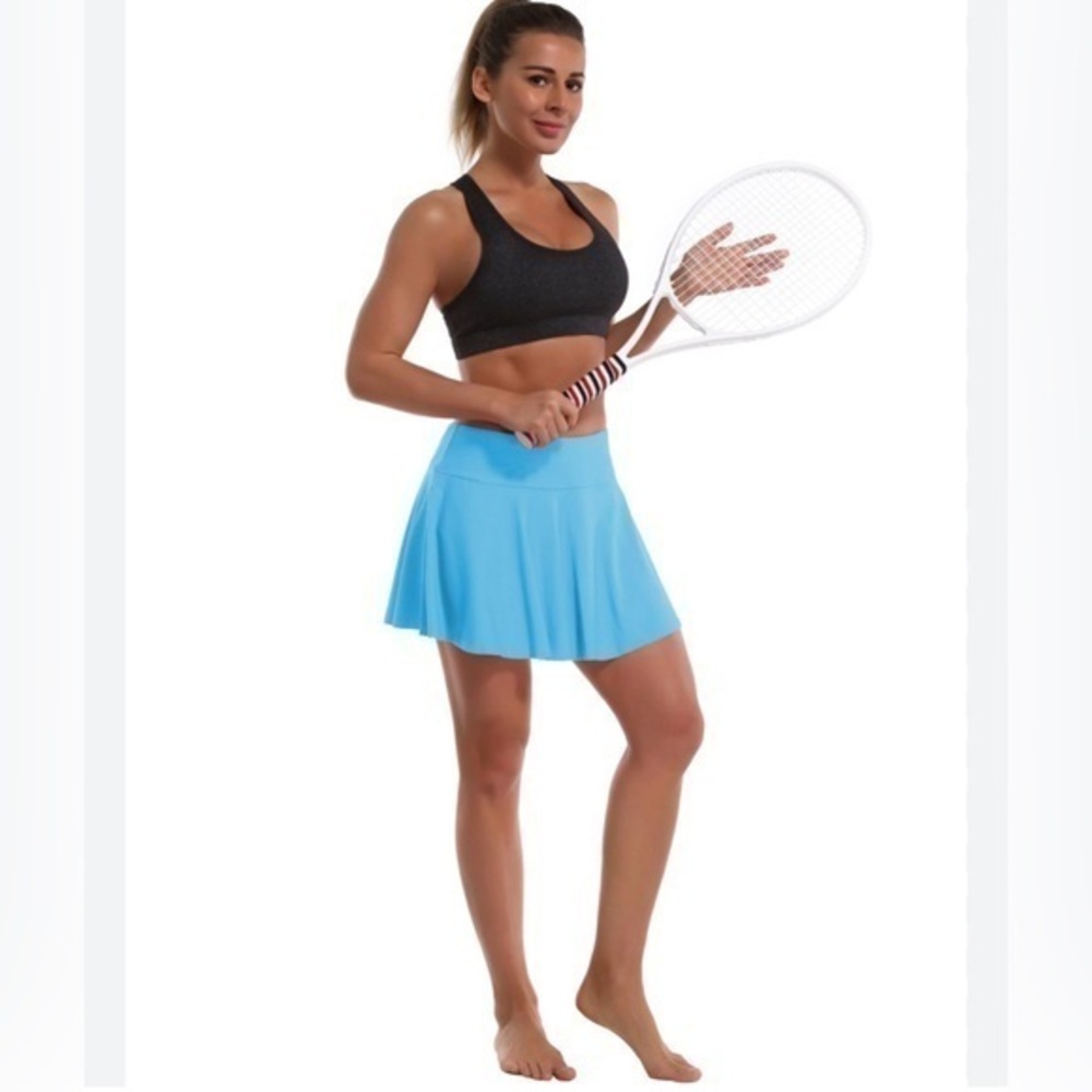 Fila blue heritage flirty pickleball tennis skort size small